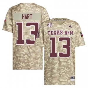 Brady Hart #13 Texas Aggies Jersey | Elite Thread Beige University Football Men Embroidery 48103352