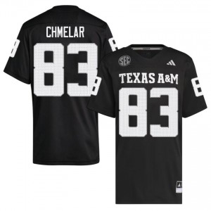 Black Colton Chmelar #83 Aggies Jersey | Men Player Football Classic Stitched 13913658