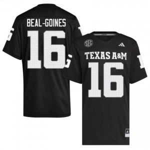 Jamar Beal-Goines #16 TAMU Jersey | Top-Tier Black University Football Men Stitched 46456908