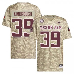 Beige John Kimbrough #39 Texas A&M Aggies Jersey | Men Player Football Alumni Embroidery 20456008