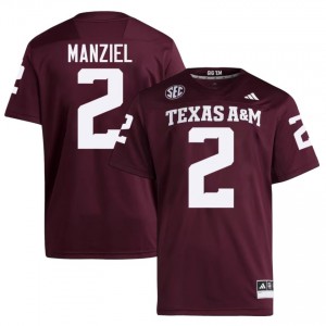 #2 Johnny Manziel TAMU Maroon Jersey | Classic Stitched Men Player Football Gear 75469993