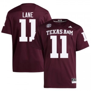 Jorvorskie Lane #11 TAMU Jersey | Exclusive Maroon College Football Men Stitched 41100471