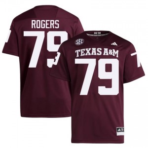 #79 Lamont Rogers Texas A&M Maroon Jersey | Classic Stitched Men Player Football Gear 82629433