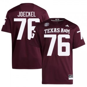 Texas A&M Luke Joeckel #76 Maroon Jersey | Essential Stitched NCAA Football Men Apparel 76132388