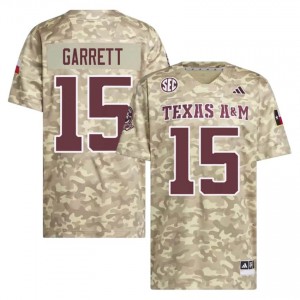 Beige Myles Garrett #15 Texas A&M Aggies Jersey | Men Player Football Alumni Embroidery 47009650