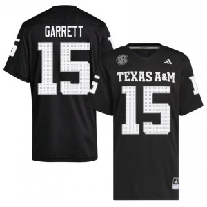 Fresh Myles Garrett #15 Aggies Black Jersey | Men High School Football Stitched Fan Gear 58400445