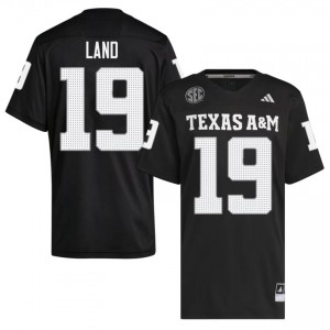 #19 Paxton Land Texas A&M Black Jersey | Premium Stitched Men NCAA Football Gear 73048499