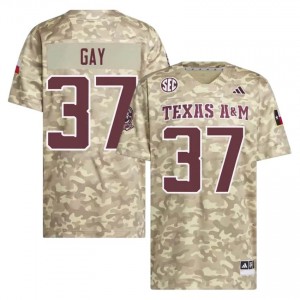 Beige Peyton Gay #37 Texas A&M Aggies Jersey | Men Player Football Authentic Embroidery 54145128
