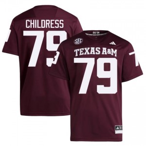 TAMU Ray Childress #79 Maroon Jersey | Premium Stitched NCAA Football Men Apparel 29673420