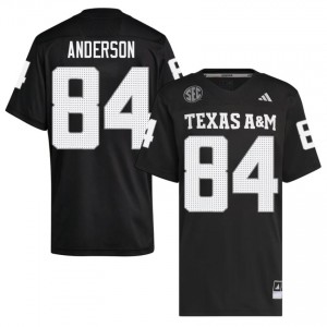Richie Anderson #84 Texas A&M Jersey | Top-Tier Black University Football Men Stitched 66484459