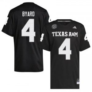 TAMU Tawfiq Byard #4 Black Jersey | Exclusive Stitched College Football Men Apparel 28972117