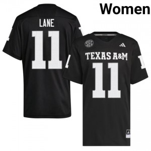 Jorvorskie Lane #11 Texas A&M Aggies Jersey | Durable Black University Football Women Embroidery 18961158