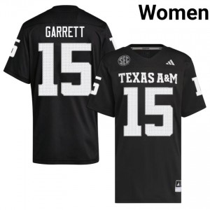 Texas A&M Aggies Myles Garrett #15 Black Jersey | Pro-Grade Embroidery College Football Women Apparel 43551399