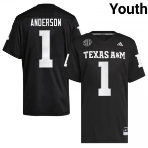 #1 Bryce Anderson 20th Man Black Jersey | Premium Swen Youth NCAA Football Gear 64250232