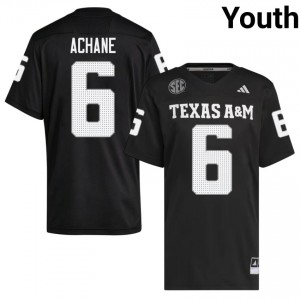 Black De'Von Achane #6 Aggies Jersey | Youth Player Football Classic Swen 22905861