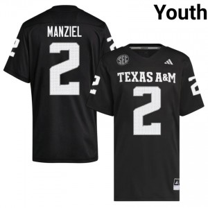 Texas Aggies Johnny Manziel #2 Black Jersey | Pro-Grade Swen College Football Youth Apparel 20588440