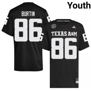 #86 Ryan Burtin 100th Man Black Jersey | Premium Swen Youth NCAA Football Gear 48650668